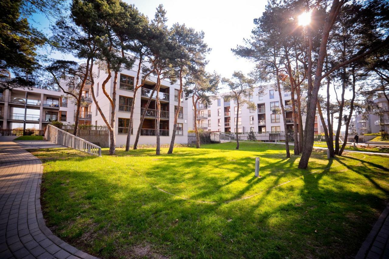 Golden Bay By Nadmorski Dwor Apartments Danzig Exterior foto